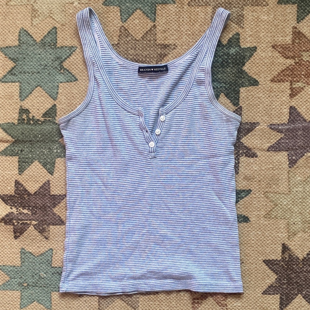 brandy melville henley tank